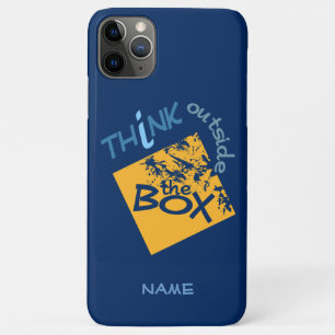 Fora das capas de telefone de nome personalizado d