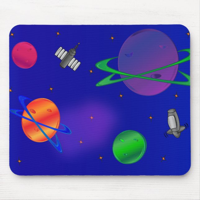 Fora deste espaço Mousepad do mundo (Frente)
