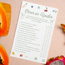 Fora do chá de panela do mercado Sobre o jogo