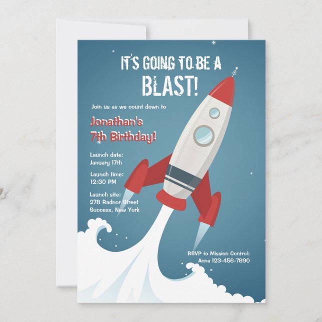 Fora do Convite Espacial (Frente)