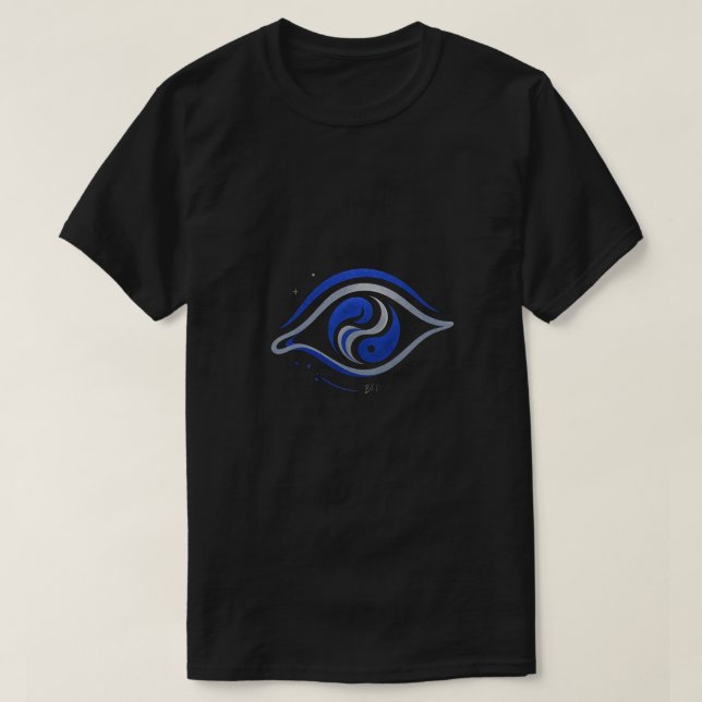 FORA DO ESPAÇO — Camiseta Tao Eye (Frente do Design)