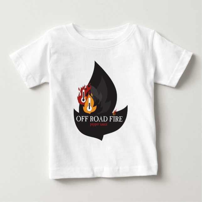 Fora do fogo da estrada - camisa infantil (Frente)