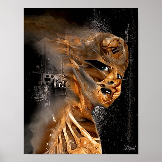 Fora do Impressão de Woodwork (Frente)