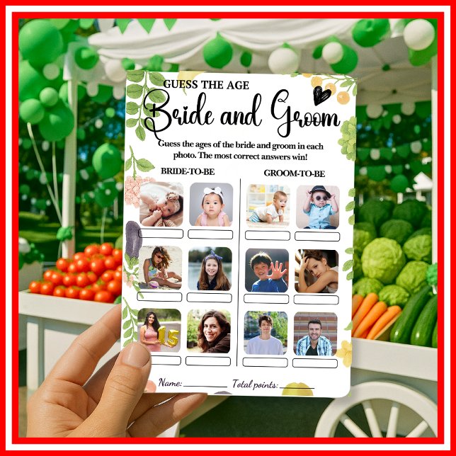 Fora Do Mercado, Adivinha O Jogo Da Noiva Idade (Criador carregado)