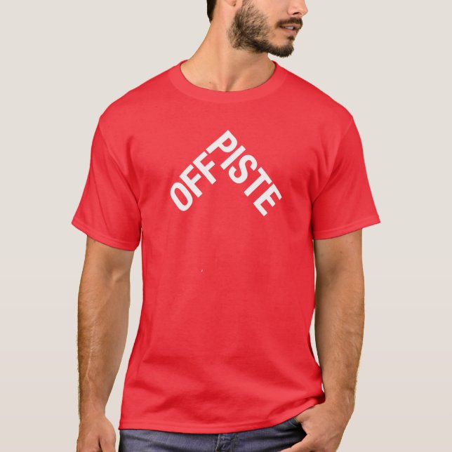 Fora do t-shirt da pista (Frente)