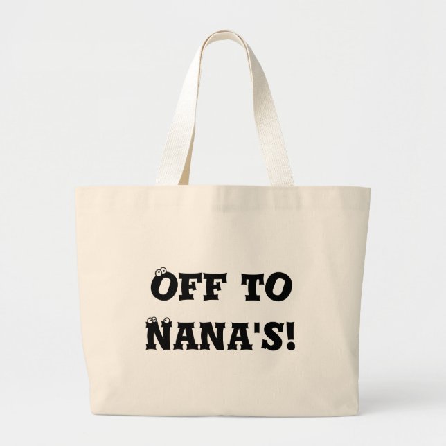 Fora para a casa da Vovó! Bolsa de mão (Frente)