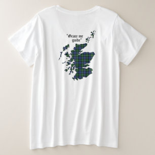 Forbes Clan Women's Plus Size Raglan T-Shirt