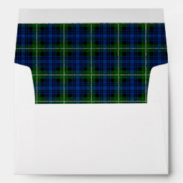 Forbes Envelopes de Casamento Tartan