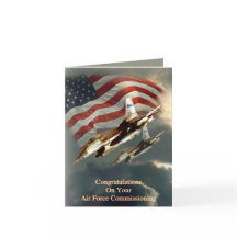 Força aérea que comissão o cartão