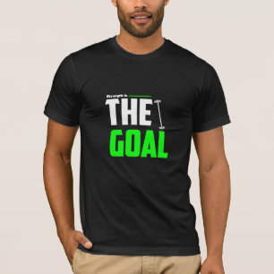 Força É O Objetivo - Camiseta de Academia