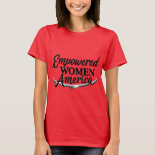 Força e unidade: T-Shirt empoderada para mulheres