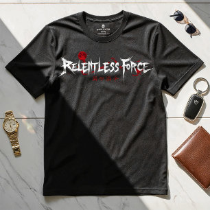 Força incansável - Camiseta Design de Motivação
