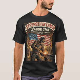 Força no Trabalho - Camiseta em Tributo ao Dia do 