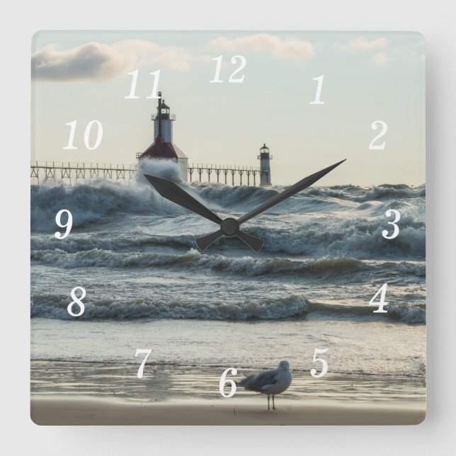 Força Por Trás do Relógio de Parede Bela (Frente)