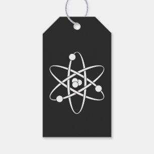 Forças Atrativas na Etiqueta de Presente Preta