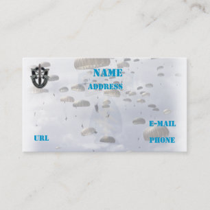 forças especiais agrupam boinas verdes cartão de v