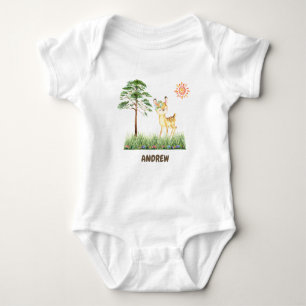 Forest Baby Deer T-Shirt uma peça de vestuário