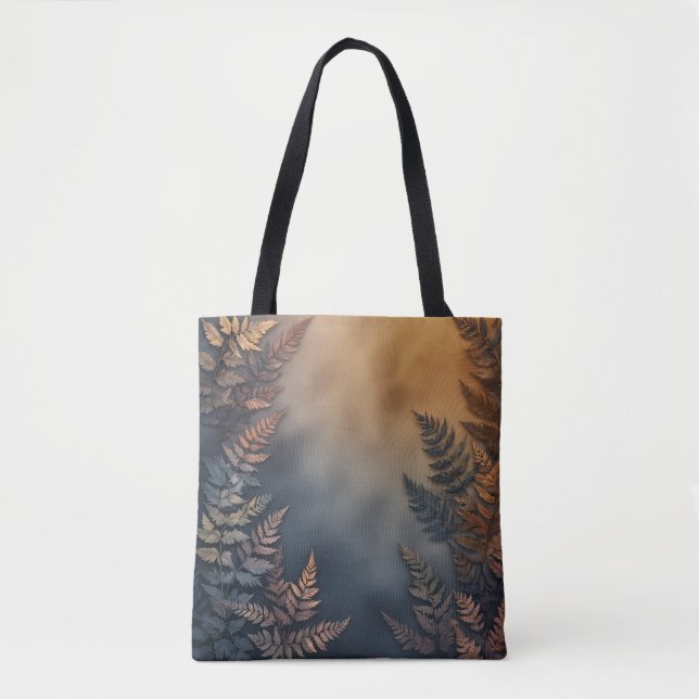 Forest Fern Watercolor Bolsa (Frente)