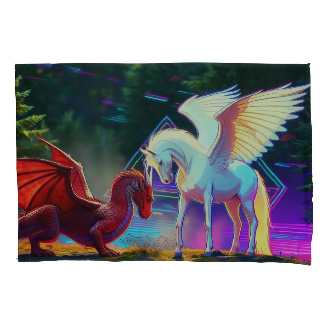 Forest Friends - Young Dragon and Young Pegasus (Frente)