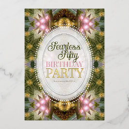Forest Magic Green Gold Pink Party