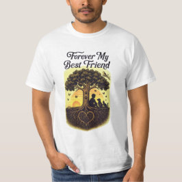 Forever Bond Paw Print Vintage Pet Lover T-Shirt