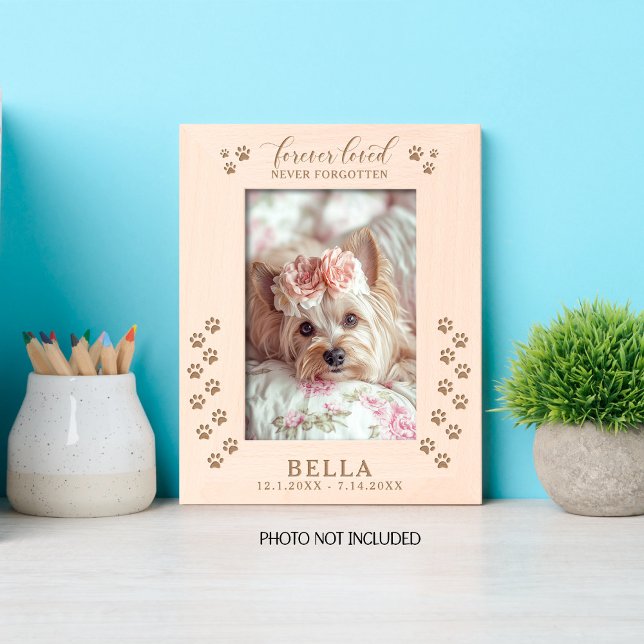 Forever Loved Never Forgotten Dog Paws (Criador carregado)