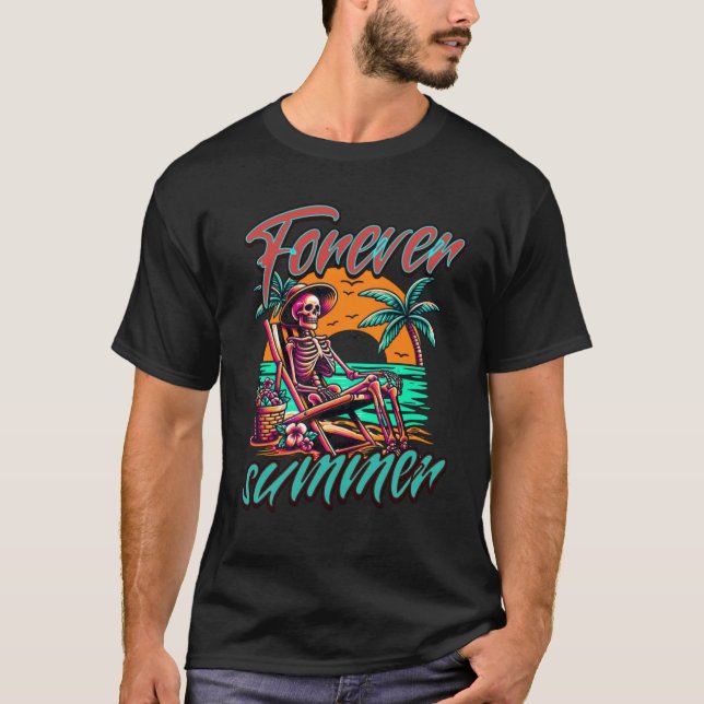 Forever Summer T-Shirt – Endless Sunshine & Summer (Frente)