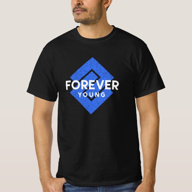 FOREVER YOUNG - Men's T-Shirt (Frente)