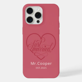 Forma de Amor do Recem casados Personalizado Moder
