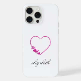 forma de coração vermelho com fundo personalizado 