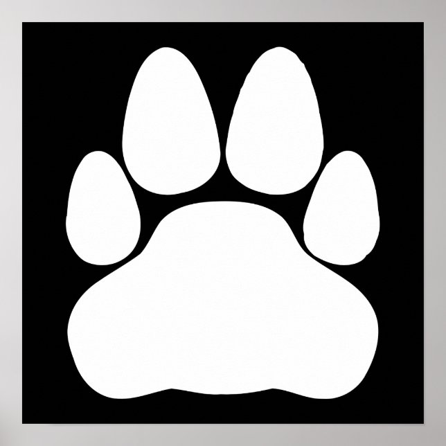 Forma de Impressão de Gato Branco (Frente)