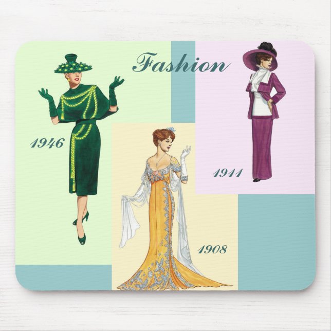 Forma Mousepad do vintage (Frente)