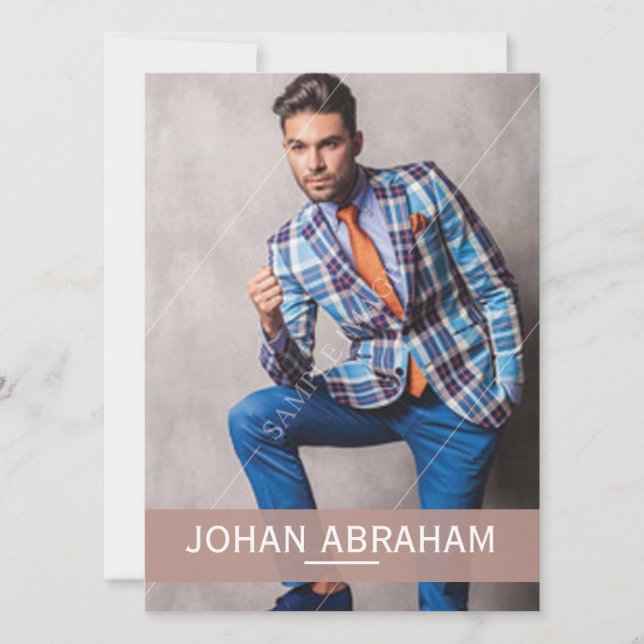 Forma que modela o cartão composto (Frente)