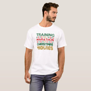 Formação Para Uma Maratona De Camisas De Filmes