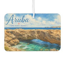 Formação rochosa da ponte natural de Aruba no Cari