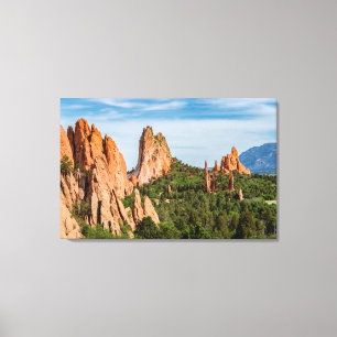 Formações de Catedral Espires Canvas do Colorado
