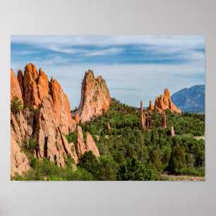 Formações de Catedral Espires Poster do Colorado