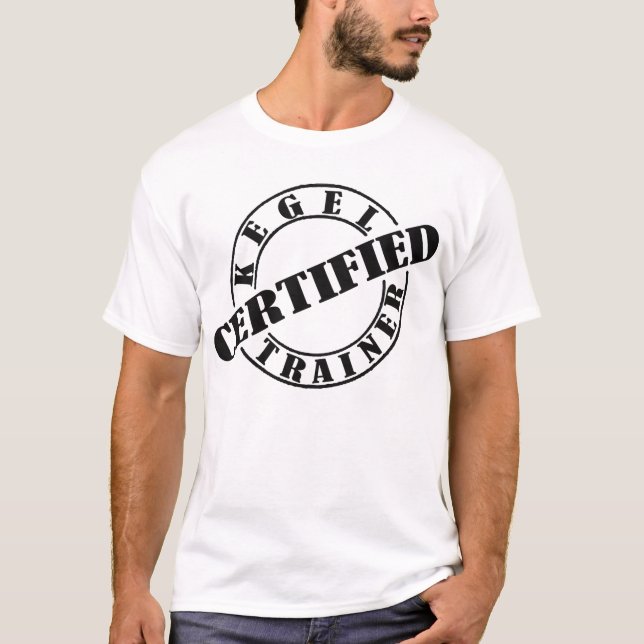 Formador de Kegel certificado — T-Shirt (Frente)