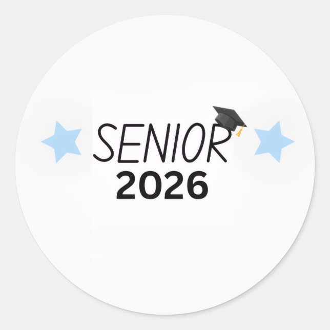 Formando 2026 Adesivo Turma de 2026  (Frente)