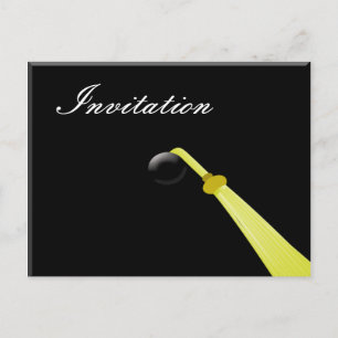 Formando chapéu, Convite para Festas de formatura