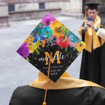 Formando de Graduação do Monograma de Florais Bril