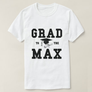 Formando de Graduação Máx. de T-Shirt de Texto Pre