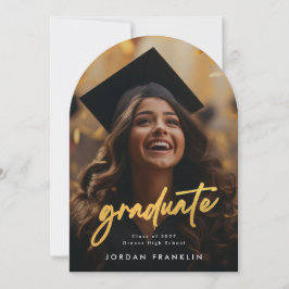 formando de pincel de ouro Anúncio de fotos