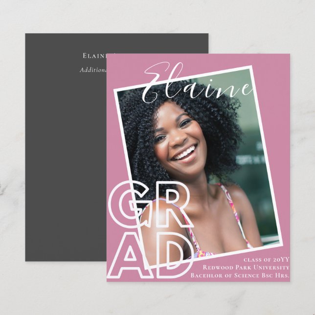 FORMANDO ORÇAMENTAL Anúncio de FOTO Obrigado (Frente/Verso)