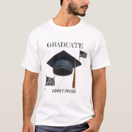 formando Orgulhoso 🎓 - Camisa de Celebração Famil