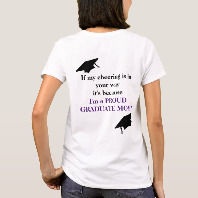Formando Orgulhoso, Camiseta Mãe (Verso)
