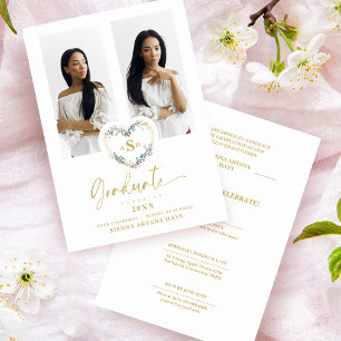 Formando Rosa Cardíaco Floral Romântico 2 Fotos