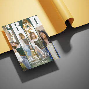 Formando Tipografia Quatro Convite Para Graduação 