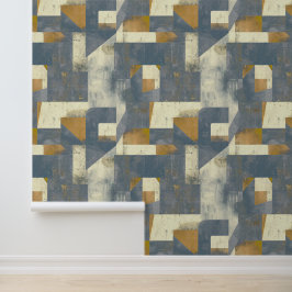 Formas arquitetônicas rígidas cores escandinavas