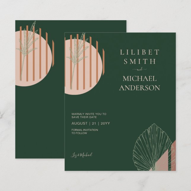 Formas de Abstrato japonês escandinavo SALVEM A DA (Frente/Verso)